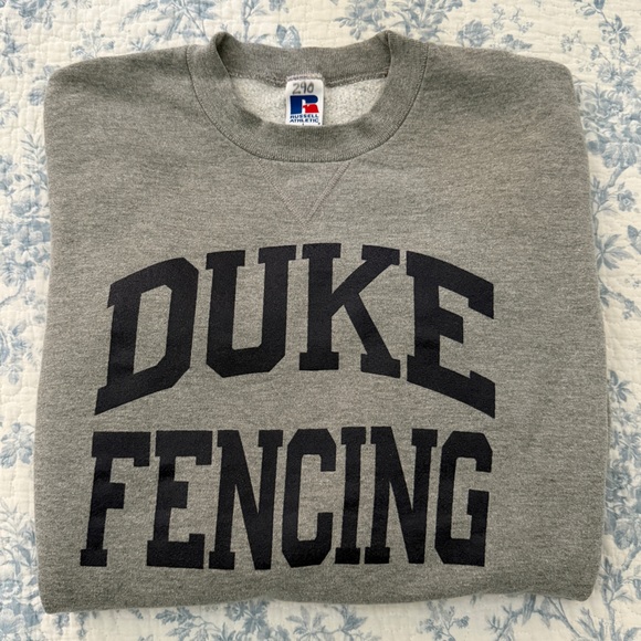 DUKE Sweaters - Genuine Vintage Duke University Fencing Crewneck Size Large
